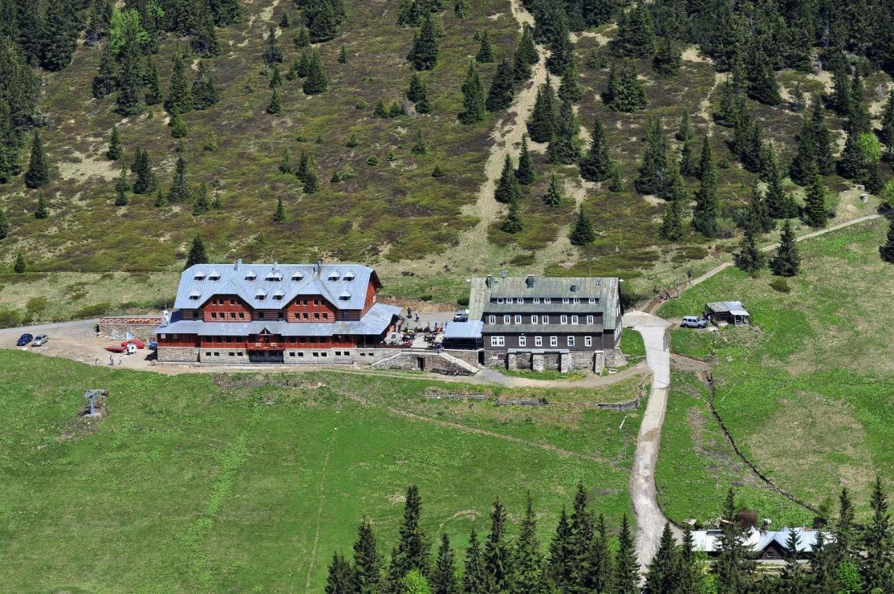 Hotel Horska Bouda Dvoracky Rokytnice nad Jizerou Exterior foto