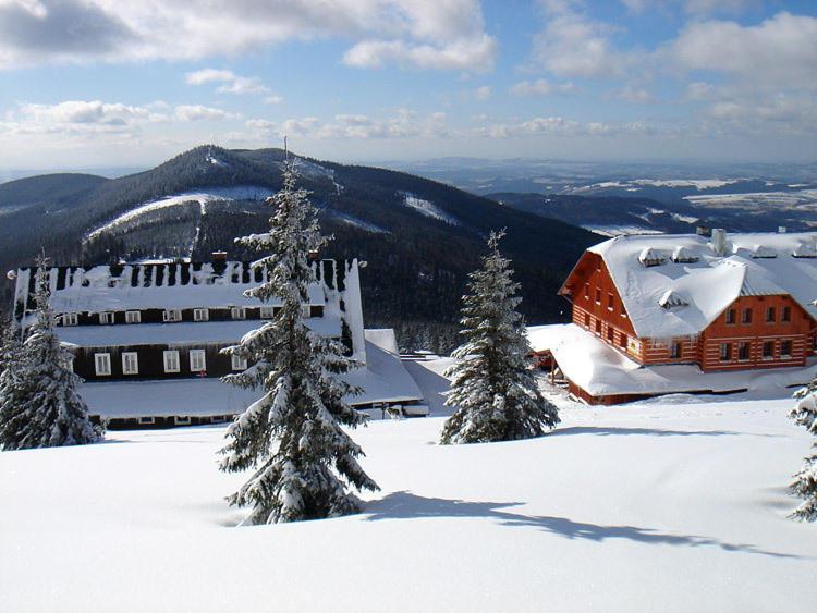 Hotel Horska Bouda Dvoracky Rokytnice nad Jizerou Exterior foto